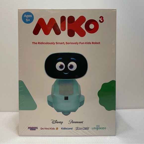 Miko 3 AI-Powered Smart Robot for Kids - Blue (6536489) Brand New Factory Sealed - Picture 1 of 5